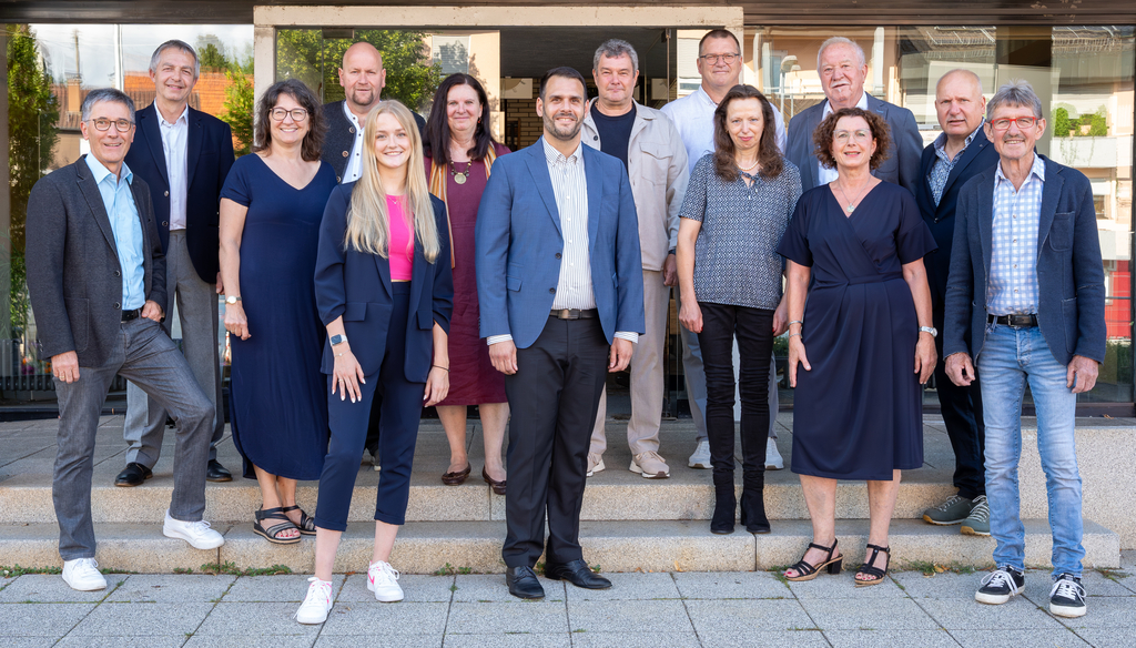 Bild: Gruppenbild Gemeinderat 2024-2029